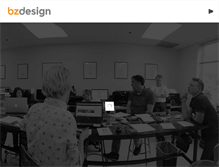 Tablet Screenshot of bzdesign.com